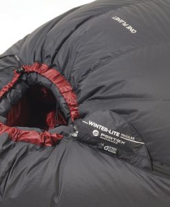 ONE PLANET winterlite sleeping bag detail hood