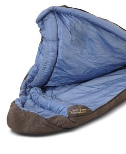 SAC synthetic sleeping bag ONE PLANET hood open