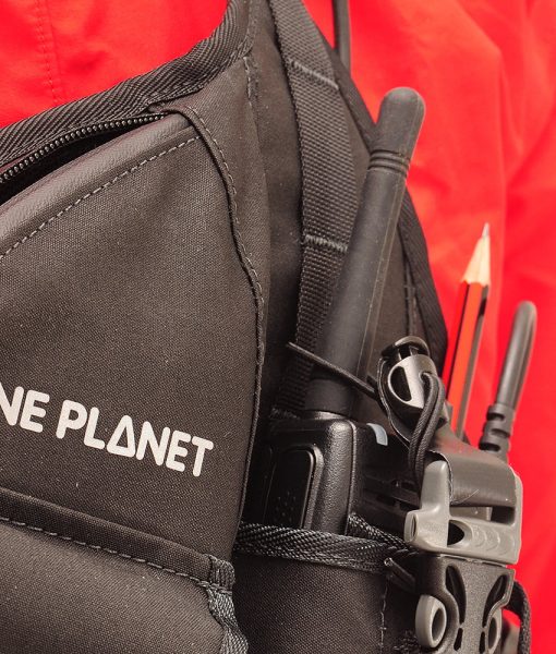 ONE PLANET double radio harness detail