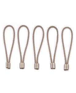 ONE PLANET Zipper Pull set of 5 in grey